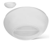 KICHOUSE Moule en Silicone Facile à Démouler pour Bol à Bougie Créatif de Mini Bol Irrégulier Blanc Projets DIY de Bougeoirs en Résine