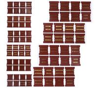 KICHOUSE Onglets Bibliques en Cuir Décoratifs pour Étude Bible, Économisant du Temps, Pack de 10 Feuilles 80 Stickers pour Livres Bibliques