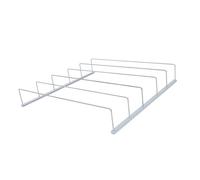 KICHOUSE Organisateur de Boissons pour Réfrigérateur 40 Cm X 42 Cm, Support Anti-basculement en Matériau Robuste, Porte-canettes Compartimenté Réglable pour Sodas, Bières et Bouteilles