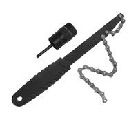 KICHOUSE Outil de Démontage de Roue Vélo Kit 4 Pièces Clé Cassette Robuste et Extracteur de Bague de Verrouillage Adapté pour Réparation et Entretien Vélo Route et VTT