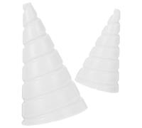 KICHOUSE Outil de Fabrication de Tuteurs pour Plantes de Jardin en Nylon Blanc, Lot de 2 Pièces Fiable et Précis pour Enroulement de Fil Cuivre, pour Amateurs et Professionnels