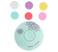 KICHOUSE Outil de Manucure en Abs Portable Coupe-ongles Électrique Léger Six Têtes de Meulage pour Couper et Polir Ongles pour Bébé des Garçon et Filles