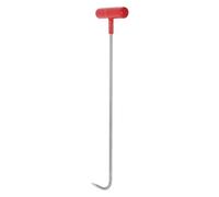 KICHOUSE Outil Léger et Robuste Forme T Plaque en Acier Inoxydable pour Couvercle de Regard, pour Travaux Extérieurs et Secours