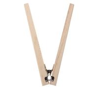 KICHOUSE Outil Manuel Multifonction Résistant à L'usure Beige en Bois et Métal pour Casser Noix et Pistaches Facile à Utiliser, pour Magasins et Fêtes
