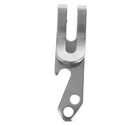 KICHOUSE Outil Multifonction Acier Inoxydable Ouvre Bouteille Clip à Billets Porte Clés et Outil de Pry pour Camping et Activités Extérieures