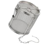 KICHOUSE Panier D'assaisonnement en Acier Inoxydable Design de Séparation des Épices, Passoire Fine Portable Pouvant être Suspendue pour Bouillon et Médecine Traditionnelle Plusieurs styles