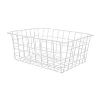 KICHOUSE Panier de Rangement Léger et Blanc pour Congélateur Conteneur Pratique pour Légumes et Ingrédients, Cuisine à Domicile
