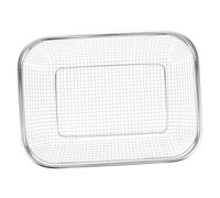 KICHOUSE Panier Pour Lave-vaisselle En Acier Inoxydable Rectangulaire Panier à Vaisselle Et Petits Objets Fond Plat Anti-rayures Compatible Lave-vaisselle Moyen Usage Multifonctionnel La Cuisine