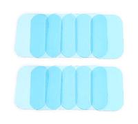 KICHOUSE Patch Abdominal En Gel 6x4 Cm, Lot De 50 Coussinets Pour Stimulation Abdominale Portable, Patch Pratique Pour Ceinture Abdominale, Usage Quotidien Fitness Hommes Et Femmes