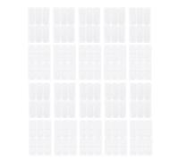 KICHOUSE Patch Correcteur D’oreille Vertical Transparent et Mat, 20 Feuilles Autocollantes pour Soutien Auriculaire Discret, Adhésif Doux et Résistant la Transpiration,