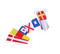 KICHOUSE Pavillons Nautiques Ensemble De Drapeaux De Code Avec Symboles Et Chiffres Pour Usage Domestique Et Professionnel Sur Vessels