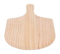 KICHOUSE Planche à Découper pour Pizza en Bois Beige Multifonctionnelle avec Poignée, Facile à Laver, pour Servir Pizza, et Pâtisserie la Maison