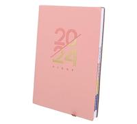 KICHOUSE Planificateur Académique Portable Carnet de Notes pour Étudiants et Pratique et Élégant Rose pour Organiser Vos Journées et Suivre Vos