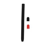 KICHOUSE plumier Crayons de Couleur Noirs Cache-Stylet Porte-Stylet des Crayons Etui penien Pot de Crayon Manchon de Stylet en Silicone Couverture de Stylet en Silicone Gel de silice Black
