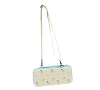 KICHOUSE Pochette De Rangement Fruit Series Et À Bandoulière Robuste en PU pour Console De Jeux