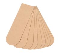 KICHOUSE Pochettes Kraft pour Marque-Pages Vierges Lot de 10 Format 5,5 X 15 CM, Enveloppes Scellées pour Usage Scolaire et Organisation Bureau