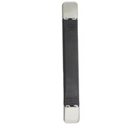 KICHOUSE Poignée de Valise Télescopique en DIY en Plastique Noir, 2 Sets Résistants Texture, pour Valises Trolley et Étuis Cosmétiques
