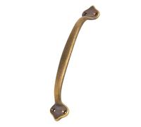 KICHOUSE Poignées de Placard en Cuivre Style Chinois Vintage, Poignées de Tiroir Rustiques Espacement de Trou 13,8 Cm, Toucher Confortable Cuisine et Salle de Bain
