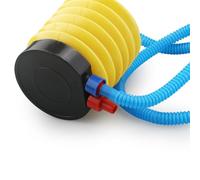 KICHOUSE Pompe à Air à Pied Portable pour Ballons en Plastique Solide, Mini Gonfleur Léger Embout Spécial pour Gonflage et Dégonflage Facile Lors de Fêtes