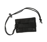 KICHOUSE Porte-Badge Noir Cordon Ajustable Porte-Cartes d'Identité en Tissu Oxford Protection pour Étudiants et pour Événements et Bénévolat