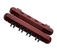 KICHOUSE Porte-queues de Billard Mural en Bois pour Rangement Pratique Texture, Support Solide pour Queues de Billiard Espace Familial