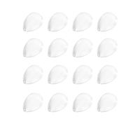 KICHOUSE Présentoir à Nail Art en Verre Transparent 100 Pièces Nuancier pour Vernis à Ongles Double Face, Perles pour Présentation des Couleurs, Accessoire Pratique pour Salon et Usage