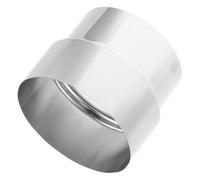 KICHOUSE Réducteur de Conduit Inoxydable pour Déchappement de Chauffe Eau Adaptateur à Installation Facile et Étanchéité Sécurisée