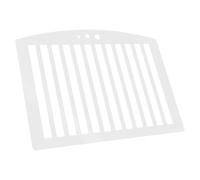 KICHOUSE Règle en Plastique Rigide Blanche Légère et Facile à Ranger pour Élèves et Garçon et Filles, pour L'école Dessin Géométrique en Classe