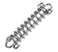 KICHOUSE Ressort De Corde d'attache en Acier Inoxydable 304 pour Laisse De Chien Antichoc avec Force De Traction De 41kg Adapté Aux Grandes Races pour Randonnées Et Balades
