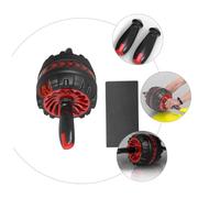 KICHOUSE Roue Abdominale Automatique avec Tapis de Genoux Accessoire Fitness Silencieux et Portable pour Entraînement à Domicile Sculptant le Corps et Brûlant les Graisses