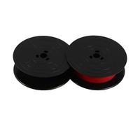 KICHOUSE Ruban Encreur Double Bicolore Noir et Rouge pour Machine à Écrire Mécanique Ancienne Compatible Flying Fish Long Sky et Frère Impression Claire et Précise