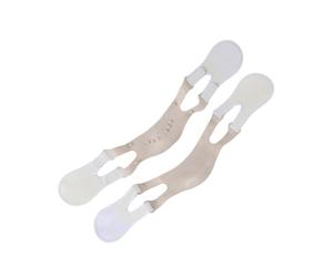 KICHOUSE Sangle Amincissante Visage en Silicone et Pu, Ceinture Lifting Visage Reshaping Contours Faciaux, Confortable et Adaptée pour Lire ou Regarder la Télévision