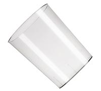 KICHOUSE Seau à Glace en Acrylique Transparent Grosse Capacité, Design Rond Créatif, et Multifonction pour Rangement et Fleurs D'intérieur
