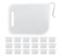 KICHOUSE Séparateurs de Porte Latérale en PP 100 Clips pour Réfrigérateur 100 Pièces, Faciles à Nettoyer, Utilisation Polyvalente pour Rangement Salle de Bain ou Frigo