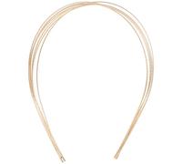 KICHOUSE Serrage-tête Mariage en Métal Or Élégant et Simple, Multi-couches, Facile à Porter, Ne Coince Pas les Cheveux, Accessoire Délicat pour Femmes et Fêtes