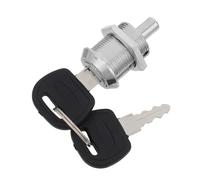 KICHOUSE Serrure pour Distributeur Automatique Haute Sécurité en Métal et Plastique Clé Tubulaire, Solution pour Machines à Bonbons et Distributeurs Automatiques