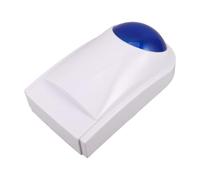KICHOUSE Sirène D'alarme Filaire Bleue Intégrée, Étanche Flash Lumineux, Volume Réglable pour Sécurité Maison, Usine et Véhicule