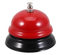 KICHOUSE Sonnette de Service de Comptoir Rouge Cloche Appel de Bureau pour Restaurant Cuisine Réception et Salle de Classe Bouton Alerte Rapide pour Personnel Distinctif pour Réponse