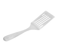 KICHOUSE Spatule Courte en Acier Inoxydable 304 pour Friture et Cuisson, Spatule à Poisson et Crêpes Antiadhésive, Ustensile Cuisine Polyvalent pour Maison Cuisine Professionnelle