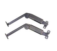 KICHOUSE Support à Ressort de Sécurité 2pcs pour Boîte en Bois Bras Long en Métal Facile à Installer Surface Lisse pour Armoires et Tabourets