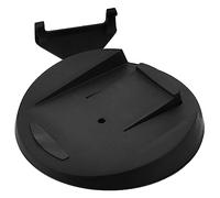 KICHOUSE Support Base la Version à entraînement Optique Support Jeu Vertical Rester Base Jeu Support d'affichage Base Verticale Jeu pédalier Caoutchouc Noir