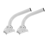 KICHOUSE Support d'Antenne Réglable en Acier Inoxydable Mât de Fixation Mural pour Installation Extérieure Support pour Antennes Cb et Point à Point pour Stations Météo et Réseaux sans