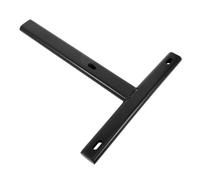 KICHOUSE Support de Dossier Couleur Noir Forme T en Acier et Angle Réglable Installation Rapide pour Chaise de Bureau ou Gaming pour Usage Extérieur