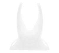 KICHOUSE Support Mural pour Lecteur de Fixation en Plastique Robuste Installation Suspendue Blanche Vis Compatible Divers Accessoire Pratique pour Espace de Travail Optimisé