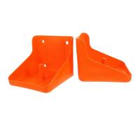 KICHOUSE Support Pratique Robuste et Facile à Assembler pour Blocs de Sel Cylindriques en Pp Rouge 2 Pièces , pour Ferme D’élevage de Bétail