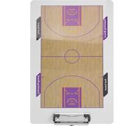 KICHOUSE Tableau Double Face pour Entraîneurs de Basket Effaçable à Sec Plan de Jeu Complet et Suivi des Statistiques