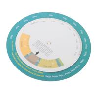 KICHOUSE Tableau Mural Bmi Féminin Roue de Calcul Rapide, Outil de Mesure de L'indice de Masse Corporelle, Format Unique pour Suivi Santé, Tableau de Poids Féminin Précis et Pratique