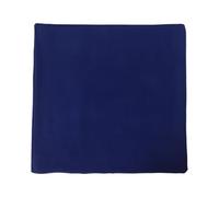 KICHOUSE Tapis de Jeu Pliable Carré 86x86 Cm en Tissu Antidérapant Bleu Marine, Protège-Table pour Mahjong, Poker et Jeux de Société, Facile à Transporter et Nettoyer, pour Parties