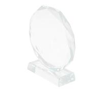 KICHOUSE Trophée en Verre À Sublimation Trophées Vierges Trophées Amusants pour Garçons Et Plaque De Récompense Cadre Photo Décoratif