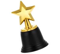 KICHOUSE Trophée Étoile en Plastique Mini Trophée de Récompense pour Compétition et Jeux Format Compact Décoration Sportive Polyvalente pour Événements Scolaires et Remises de Prix